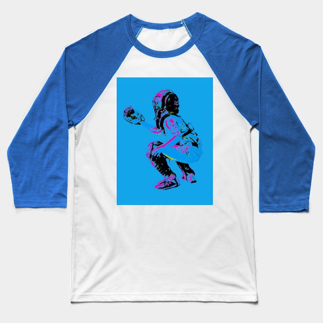 The Catcher - Baseball Player Baseball T-Shirt by Highseller